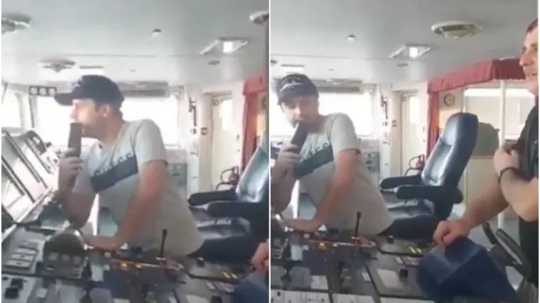 VIDEO Ruska posada gruzijskoj: 'Zaboravite politiku, ostali smo bez goriva'; Mornar: 'Ruski brode, goni se u k****'