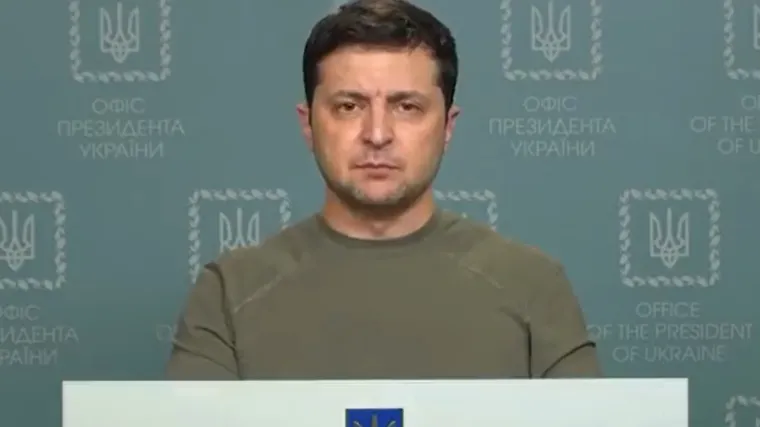 Zelenskij: 'Ovo je Ukrajina. Ovo je Europa. Ovo je 2022. Zlo naoružano projektilima, bombama i topni&scaron;tvom mora se odmah zaustaviti'