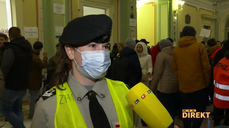 Direkt na ukrajinsko-poljskoj granici razgovarao s volonterkom koja pomaže Ukrajincima: 'Stanica ostaje otvorena 24 sata'