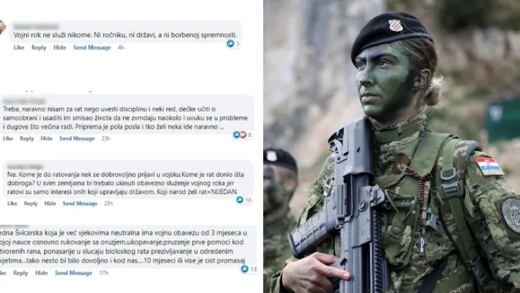 Obavezni vojni rok? Za jedne dobra odgojna metoda mladih, a drugi se prisjetili Juge: 'On ne bi i&scaron;ao na stražu jer mu prijatelj ima momačku'