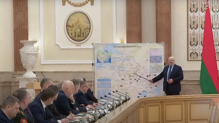 VIDEO Stvarna karta invazije: Je li Luka&scaron;enko slučajno otkrio jo&scaron; jednu Putinovu metu osim Ukrajine?