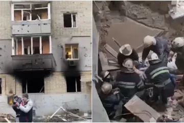 VIDEO Iz Harkiva stižu snimke neviđenog uništavanja grada i ljudi: Preživjele iskapaju ispod ruševina
