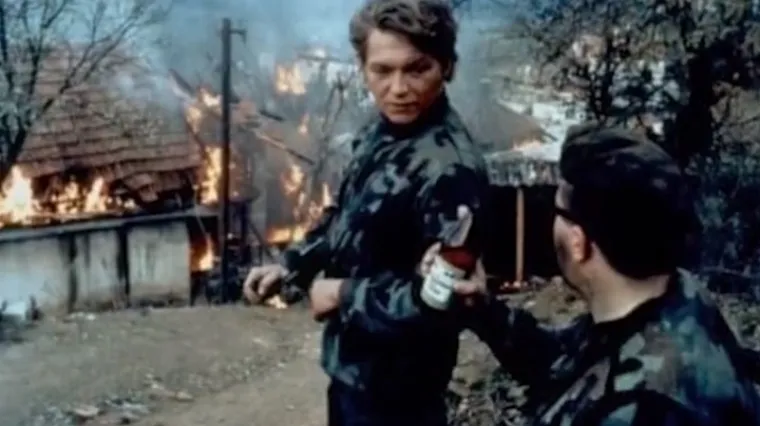 VIDEO Moskva se službeno oglasila: 'Podmetanje. Ruski vojnici spalili selo. Zapravo je riječ o srpskom filmu'