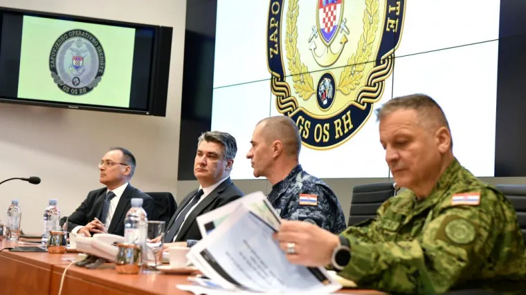 Predsjednik na kolegiju načelnika Glavnog stožera OSRH razgovarao o Ukrajini, NATO-u i obavezama Hrvatske