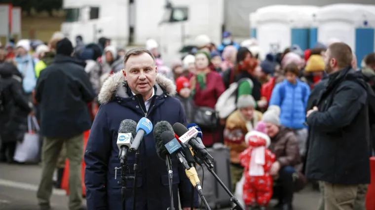 Predsjednik Poljske smjestio izbjeglice u službene predsjedničke vile. Već je skoro milijun Ukrajinaca u njegovoj zemlji