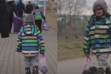 Poljska granična policija demantirala je da je maleni dječak u šarenoj jakni iz viralnog videa sam prešao granicu