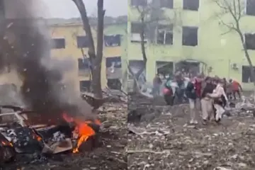 'Nijedan dječji život nećemo oprostiti!', kaže Zelenski. U Mariupolju, gdje su raketirali rodilište, hrane za 3 dana