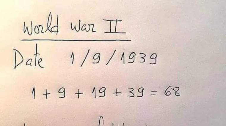 FOTO Zbrojio datume svjetskih ratova i ruske invazije. Dobio isti broj: 'Za mene je sve matematička formula, ali ovo je čudno'