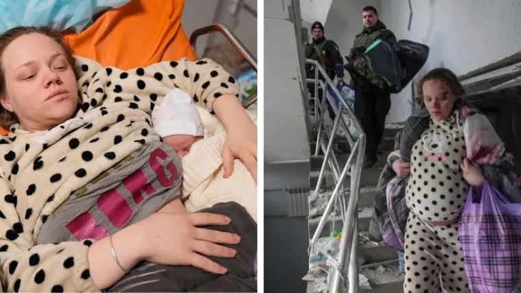 Iz Ukrajine stižu dirljive fotografije. Trudnica iz Mariupolja koju su izvukli iz ru&scaron;evina rodila djevojčicu Veroniku!