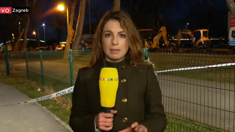 RTL-ova reporterka: 'S Jaruna su dijelovi letjelice prebačeni u vojarnu Croatia. Istraga se pro&scaron;irila i na područje Save'