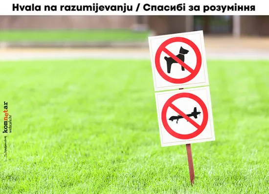 Po&scaron;tujte na&scaron;e znakove