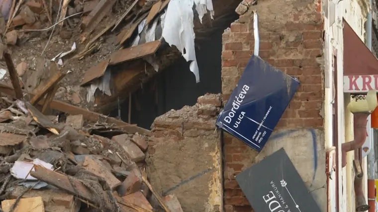 Sru&scaron;en je simbol zagrebačkog potresa: 'Ako gledate Đorđićevu, Palmotićevu i Mrazovu, te ulice su strahovito puste'