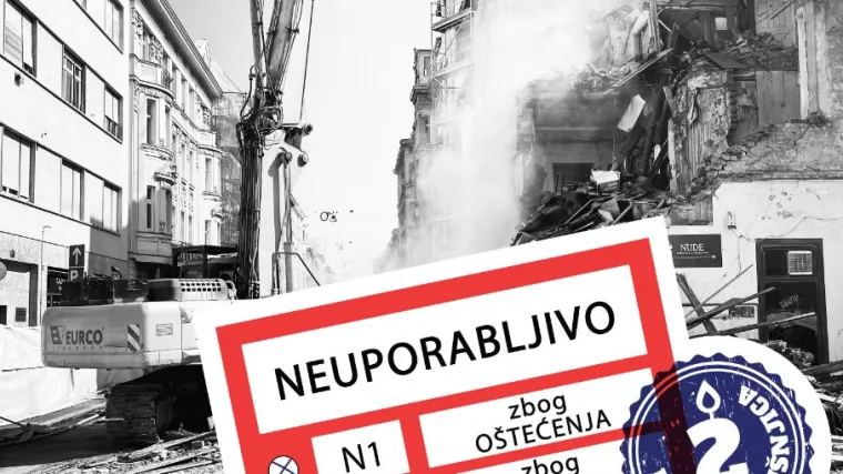 SOS Zagreb: 'Građani žive u neljudskim uvjetima, dvije godine od potresa sve je netaknuto. Obnova se mora ubrzati'