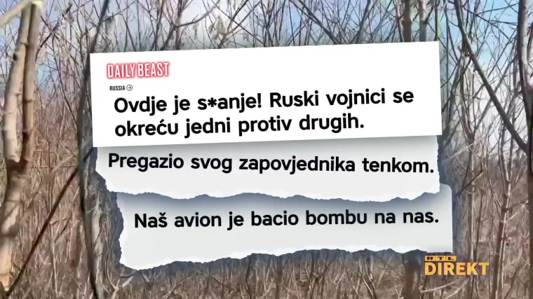 Direkt analizira kako se raspala ruska vojska. 'Bore se uz naoružane kolone, parade posvećene velikom vođi. Ukrajinci dronovima s predsjednikom komičarem'