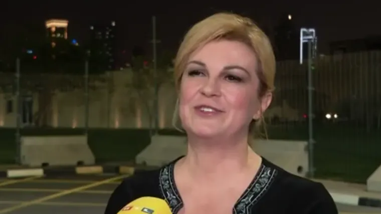 Kolinda se pojavila na treningu Vatrenih: 'Ovo je  jako dobar splet okolnosti, dolazim i na Svjetsko...'