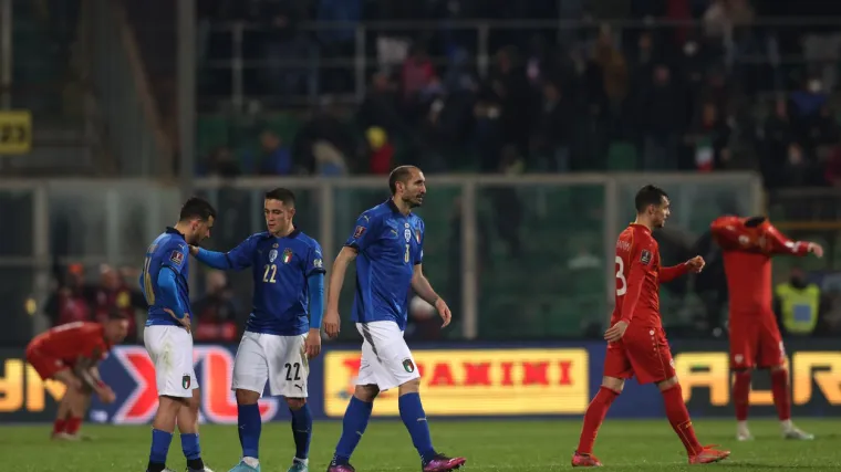 Talijani &scaron;okirani porazom, Chiellini: 'Uni&scaron;teni smo i slomljeni, velika praznina ostat će u nama'