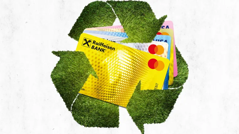 Prvi u Hrvatskoj predstavljamo kartice napravljene od 100% reciklirane plastike