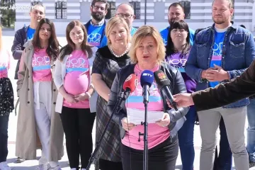 Hod za život u Osijeku: 'Ubijanje nevinih ljudi u Ukrajini senzibilizira nas da štitimo svaki ljudski život'