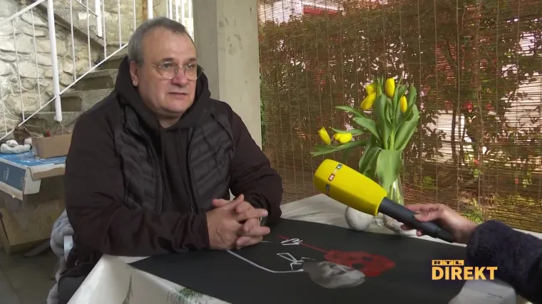 U izbjegli&scaron;tvu kod nas i veliki ukrajinski umjetnik, nekoć je izradio poklon Putinu: 'Mislio sam da je veliki reformator'