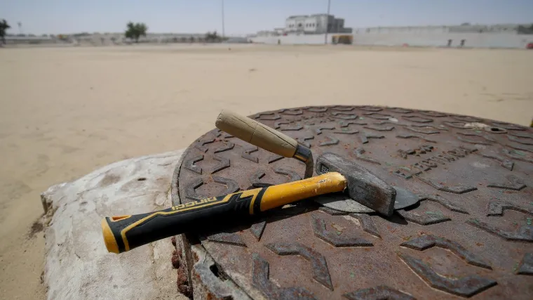 Ovdje bi Vatreni trebali biti smješteni za vrijeme Mundijala. Zavirite u 'nogometni Pentagon' usred pustinje koji izgleda poput vojne utvrde