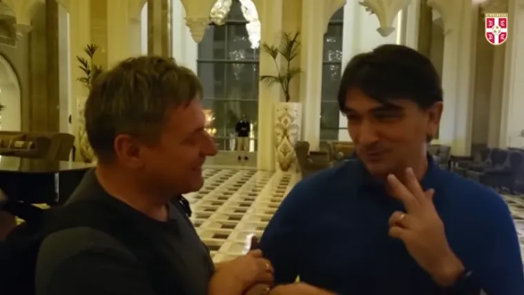 VIDEO, pogledajte prekrasan susret Zlatka Dalića i izbornika Srbije Dragana Stojkovića