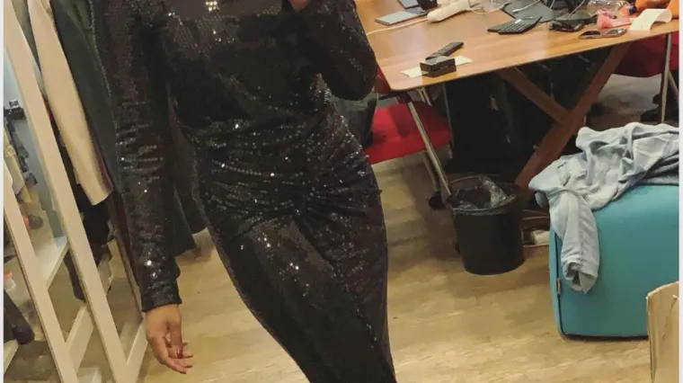 Voditeljica ždrijeba izmamila brojne uzdahe, kad se ona pojavila na pozornicu nogomet je pao u drugi plan