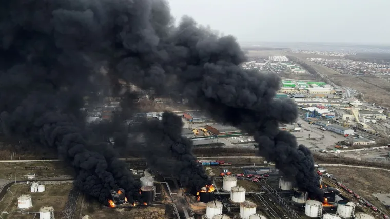 Ukrajina tvrdi da nije napala skladi&scaron;te goriva u Rusiji: 'Nismo odgovorni za svaku katastrofu na ruskom teritoriju'