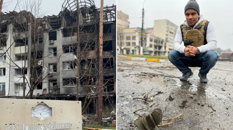 Ukrajinski Olimpijac podijelio prizore sravnjenog Irpina: 'Malo je onih koji nisu napustili domove, mnogo je le&scaron;eva'