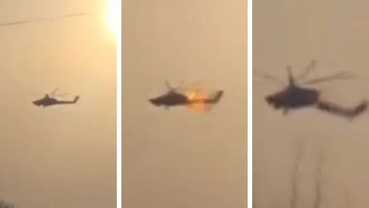 VIDEO Fascinantna snimka trenutka kada su Ukrajinci raketom prepolovili ruski helikopter. Britanci se pohvalili: 'Mi smo im to poslali'