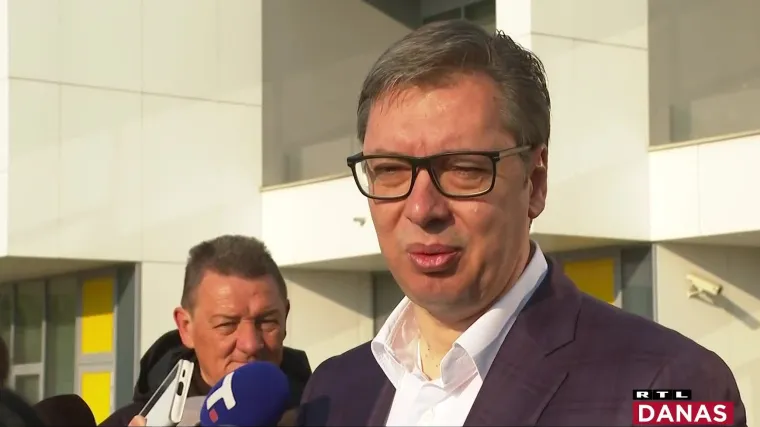 RTL donosi intervju s Vučićem: 'Mi smo ovdje jako uspaničeni, ako vam je lak&scaron;e. Hrvati u parlamentu? To biraju građani'