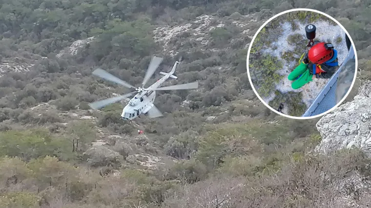 HGSS-ovci spa&scaron;avali Francuza s Vidove gore: Dvojica prijatelja izabrala su neoznačeni put niz litice pa se jedan ozlijedio