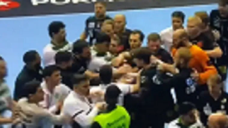 VIDEO, Ružne scene na utakmici Europske lige: Slavlje igrača prekinuto zbog fizičkog obračuna