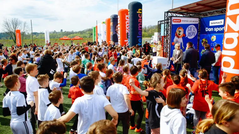 Igrali&scaron;te NK Segesta je u ponedjeljak ugostilo edukativno-sportski Telemach Dan sporta