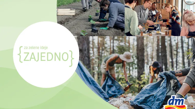 Prijavi se na natječaj i DM će podržati tvoj projekt! Najbolje zelene i ekolo&scaron;ke ideje mogu dobiti vi&scaron;e od 500.000 kuna