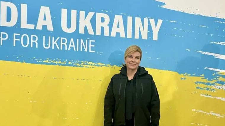 Grabar-Kitarović oti&scaron;la u Poljsku, sastala se s predsjednikom Dudom, Poljacima poručila: 'Imate veliko srce'