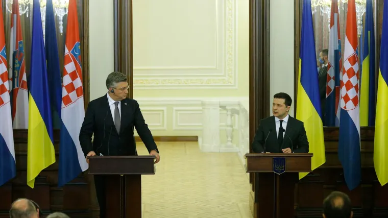Plenković otkrio o čemu je razgovarao sa Zelenskim: 'Hrvatska će osigurati dodatnu pomoć Ukrajini'