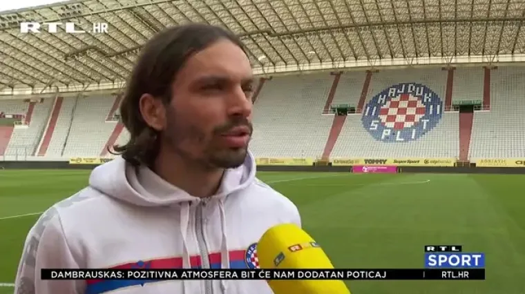 Filip Krovinović pred veliki derbi za RTL: 'Maksimalan respekt Dinamu, ali respekt i prema nama'