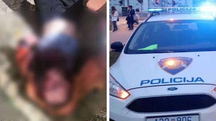 Maloljetnik brutalno pretukao mu&scaron;karca (44) u Županji. Mlatio ga je dok je čovjek ležao u krvi. Sve snimala treća osoba