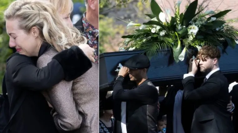 Pokopan je Tom Parker: Mnoštvo obožavatelja došlo je na pogreb, a njegova supruga neutješno je plakala