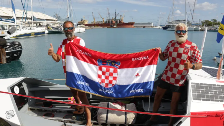 Dvojica hrvatskih branitelja preveslali Atlantski ocean za 83 dana: 'Imali smo poniznost prema prirodi i želju da proslavimo domovinu'