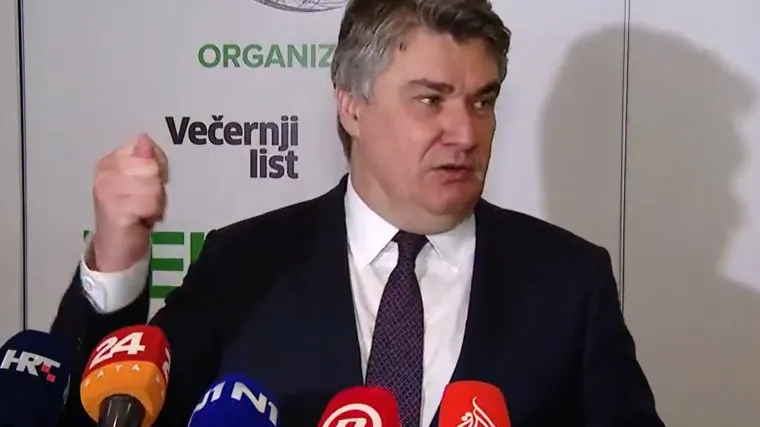 Milanović: 'Pozivam Anu&scaron;ića i ostale da se ne daju &scaron;altati kao Plenkovićeve pudlice. Vode ih udba&scaron;i.' Za kraj je HDZ-ovcima ne&scaron;to pokazao