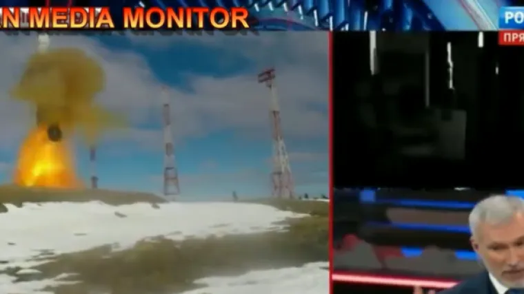 Ruska državna TV opisala koliko bi dugo projektil 'Sotona 2' letio do Londona, Berlina, Pariza, s preko 10 nuklearnih glava