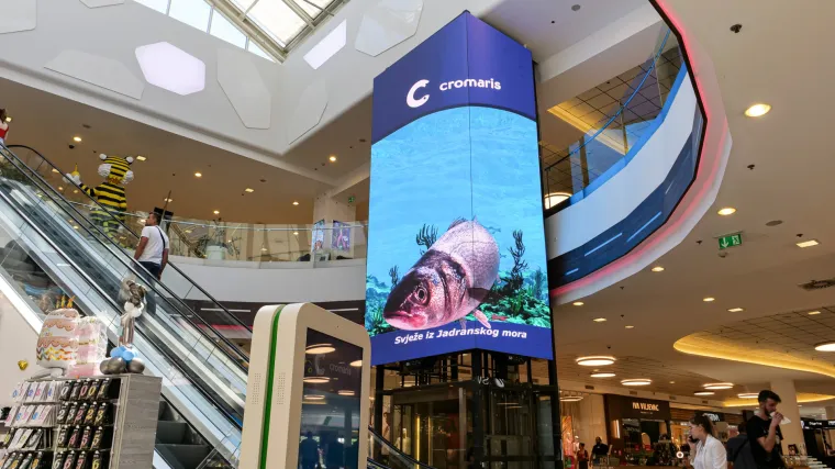 Orada i brancin zaplivali u 3D akvariju