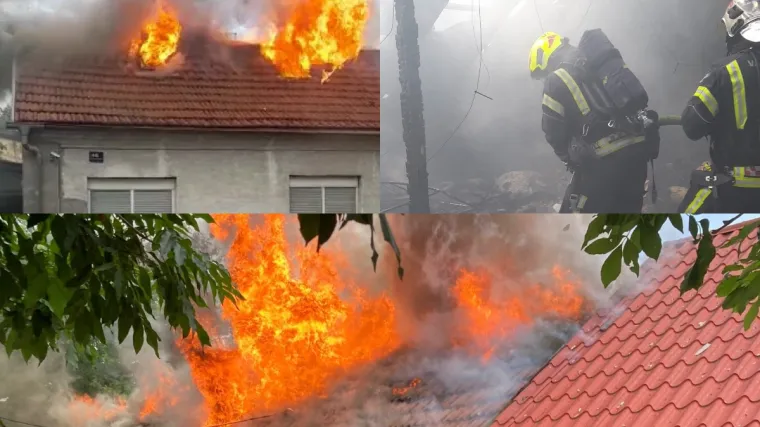 Zagrebački vatrogasci imali su pune ruke posla: U dvadesetak minuta ugasili 3 požara i spasili dijete