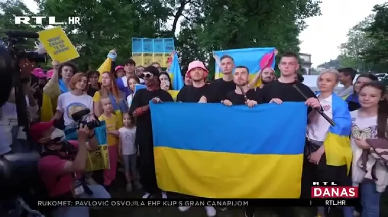 Osvojili Eurosong, a član benda ostao boriti se. Ukrajincima to puno znači: 'Slu&scaron;ao sam i u Mariupolju'