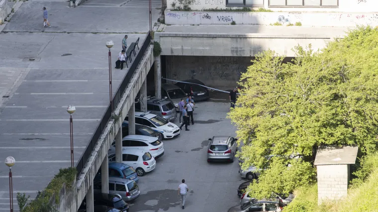 Policija utvrdila da je današnji požar u splitskim garažama podmetnut