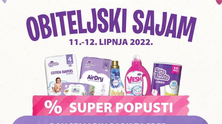 Prvi Violeta obiteljski sajam: Zamislite vikend gdje uz cvrkut ptičica možete osvojiti i nagrade