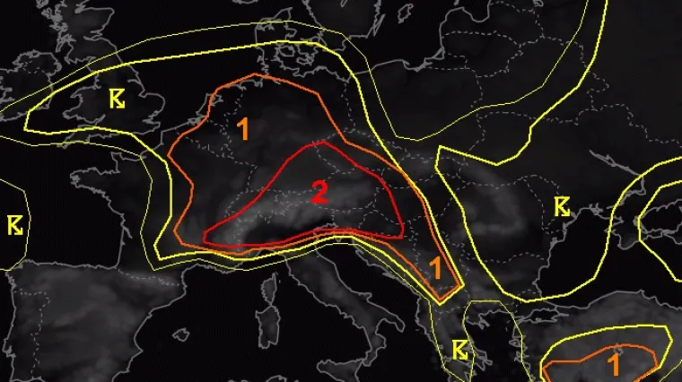 Estofex izdao novo upozorenje za Hrvatsku, ovaj puta jo&scaron; većeg stupnja: 'Prijeti oluja i jaka tuča'; Meteoalarm: 'Budite na oprezu'