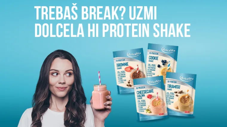 I shake i break: Dolcela HI protein shake spreman je za slatku pauzu u samo jednoj minuti