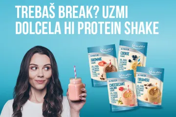 I shake i break: Dolcela HI protein shake spreman je za slatku pauzu u samo jednoj minuti